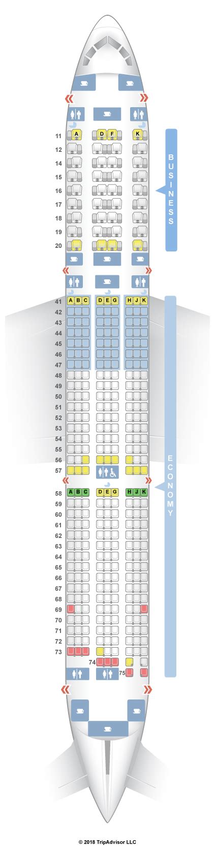 Seatguru Seat Map Singapore Airlines Boeing 787 10 78j