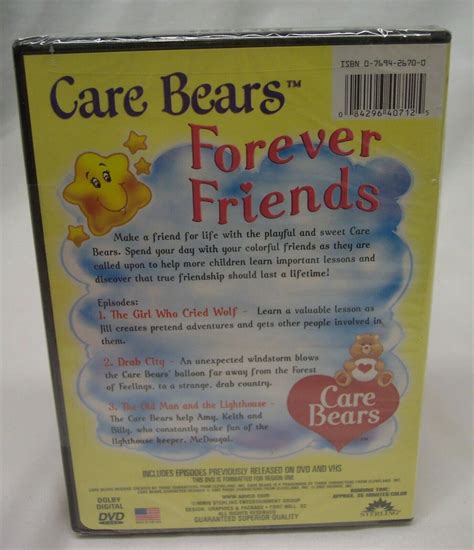 The Care Bears Forever Friends Dvd Cartoon 2003 New Dvd Hd Dvd And Blu Ray