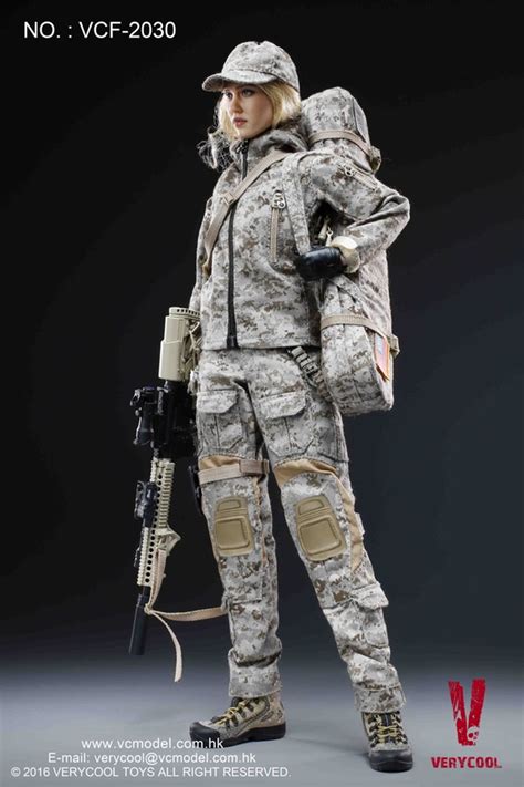 Vcf 2030 Very Cool Digital Camouflage Women Soldier Max Boxed