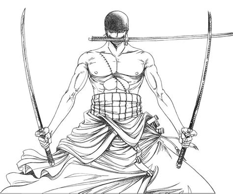 Zoro Coloring Pages Coloring Home