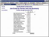 Pictures of Job Costing Software Quickbooks