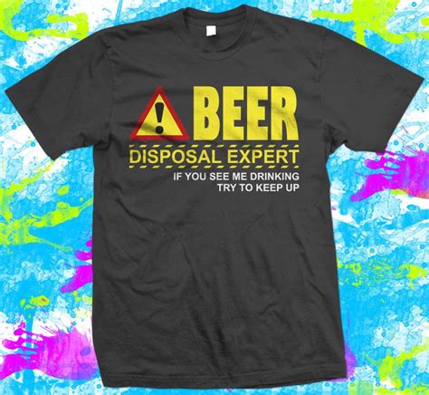 Funny Beer Drinking T Shirt Great T For Anyone Who Likes A Drink Brand 2019 New Man Cotton