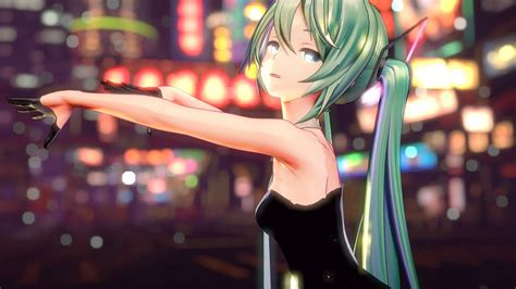 Mmd よくばりgreed Yyb Styled Edit Black Dress Miku Youtube