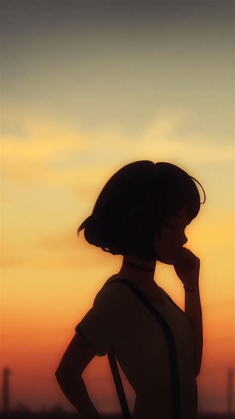 Anime Girl With Shadow Sexiz Pix