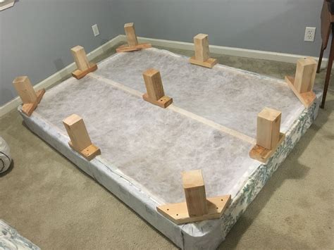 Making A Bed Frame Diy King Bed Frame Diy Bed Frame Easy Bed Frame