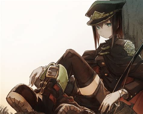 Military Anime Girls Wallpapers Wallpaper Cave