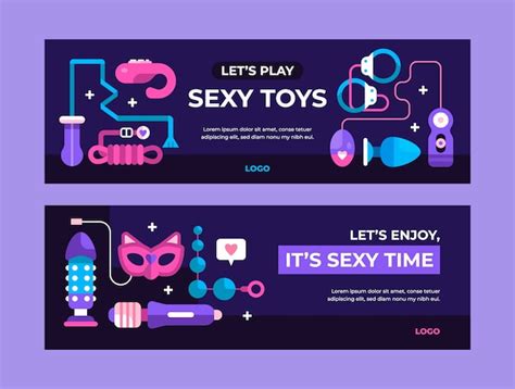 Free Vector Sex Toys Banner Design