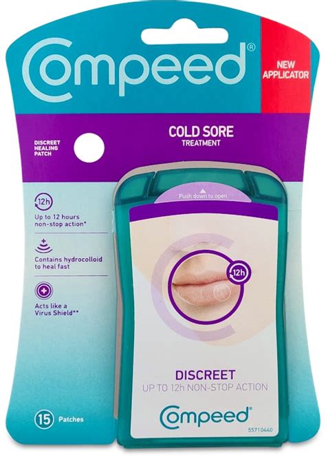 Compeed Cold Sore Treatment 15 Patches Medino