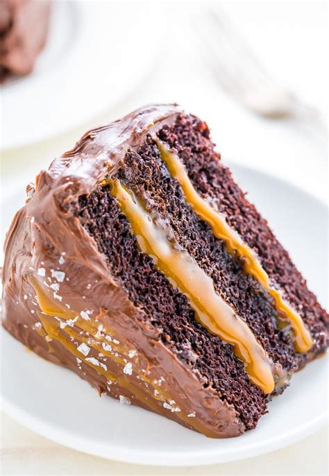Salted Caramel Chocolate Cake Baker By Nature Recipe Salted