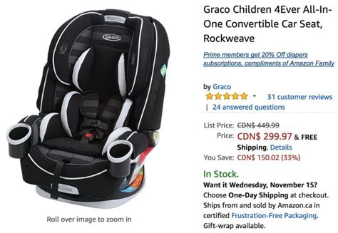 How to buy lost, undeliverable and unclaimed packages from amazon, target and other retailers. Amazon Canada Deals: Save 33% on Graco Children 4Ever All ...