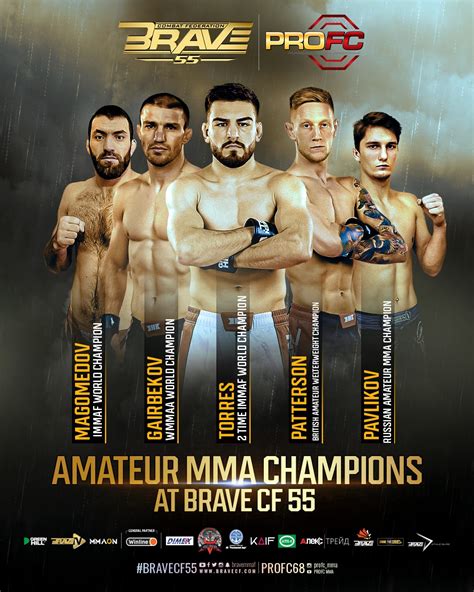 Five Former Amateur Mma Champs At Brave Cf 55 Fightbook Mma
