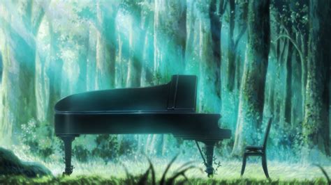 Fond Décran Hd Musique Piano Animé Ciel Kousei Arima Kaori
