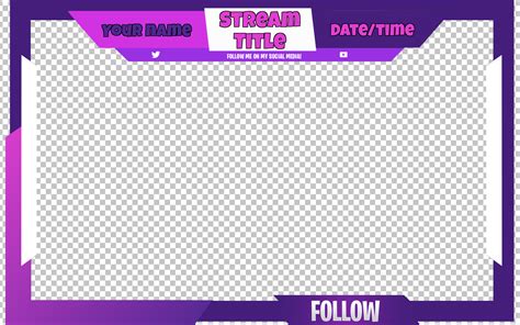 How To Make Your Own Twitch Overlay Top Trendy Free Twitch Overlay