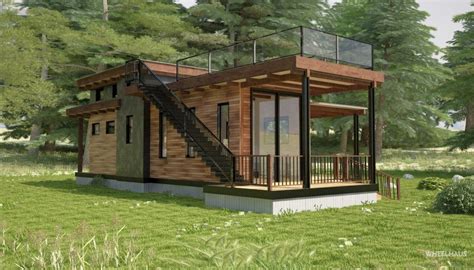 Flat Roof Caboose Flat Roof House House Roof Gable Roof Design