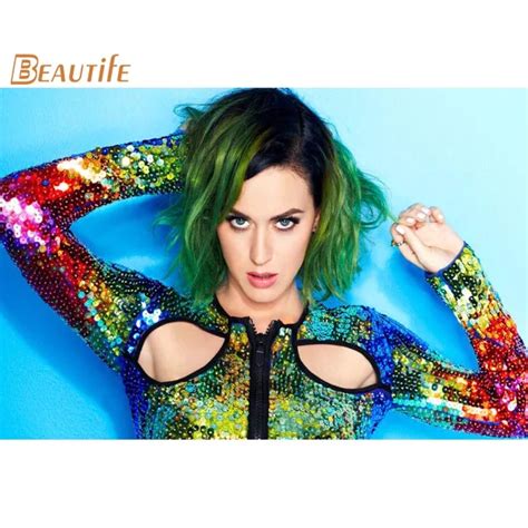 Custom Katy Perry Poster Cloth Silk Poster Home Decoration Wall Art Fabric Poster Print 30x45cm