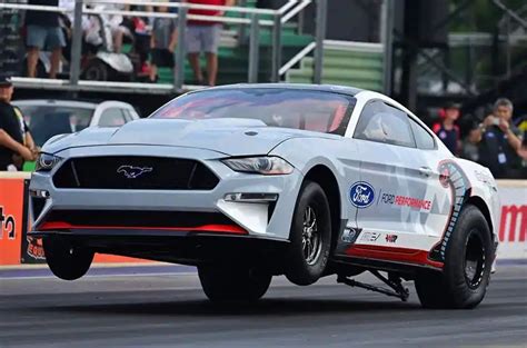 Ford Mustang Super Cobra Jet Dragster Teased Ahead Of Debut