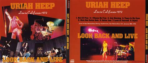 Uriah Heep 1972 Look Back And Live Bootleg Abominogjnrs Blog