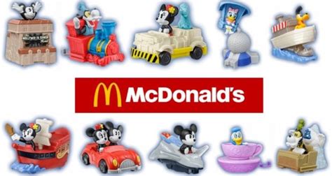 New Disney Inspired Happy Meal Toys Have Arrived At Mcdonalds Disney Dining