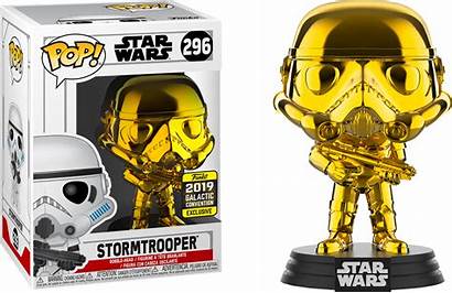 Wars Star Stormtrooper Gold Pop Funko Chrome