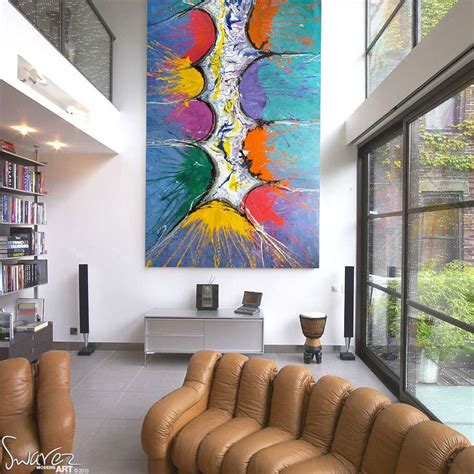 Canvas Wall Art Modern Abstract Painting Ideas Shop Unique Canvas Art