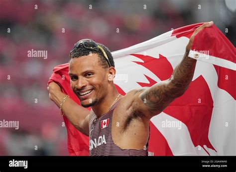 Tokio Japan 01st Aug 2021 Athletics Olympics 100m Final Men Andre De Grasse Canada