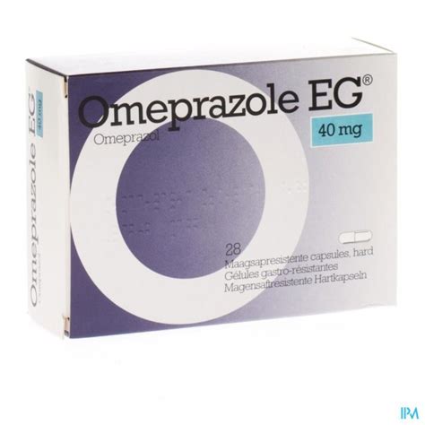 Omeprazole Eg 40 Mg Maagsapresist Caps Bl 28x40mg Apotheek Maes