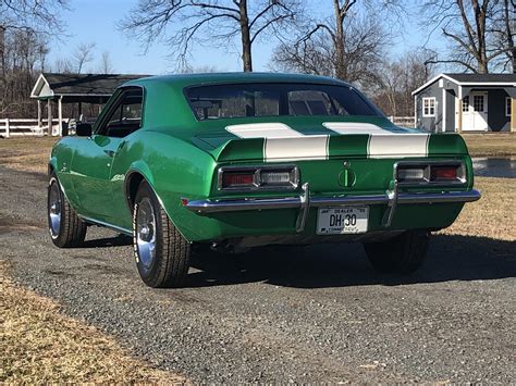 Rally Green 1968 Chevrolet Camaro Z28 4 Speed For Sale On Bat Auctions