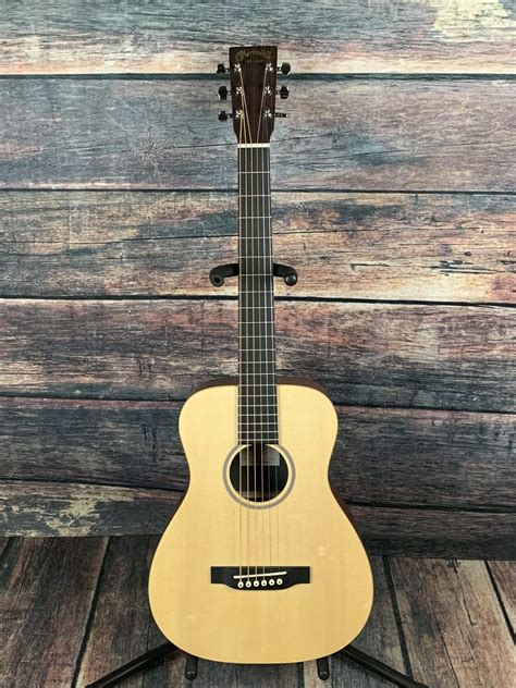 Martin Lx1e Little Martin Acoustic Electric Short Scale Guitar With Gi