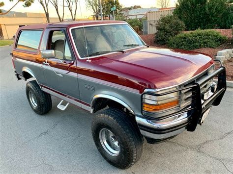 1993 Ford Bronco Xlt 584x4 Classic Ford Bronco 1993 For Sale