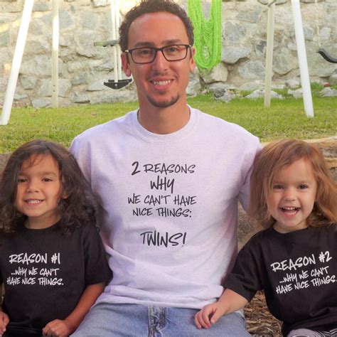 Twin Dad Shirt T For Father S Day With Twins We Etsy Twin Dad Shirt Dad To Be Shirts