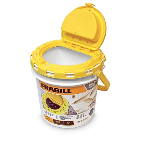 This time he got rid of the 'h'. Frabill Insulated Bait Bucket - 662720, Minnow Buckets at ...