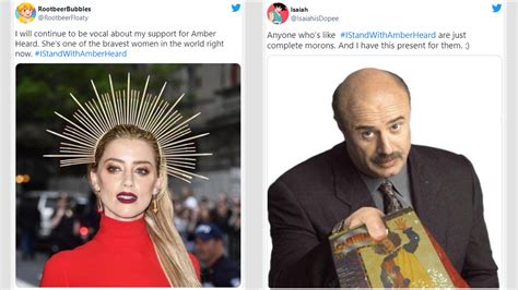 Some Stand With Amber Heard More Stand With Johnny Depp And Memes Stand