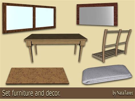 Corporation Simsstroy The Sims 3 Set Furniture And Decor