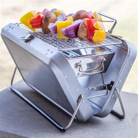 Youll Be Ready For A Cookout Anywhere With This Portable Grill The