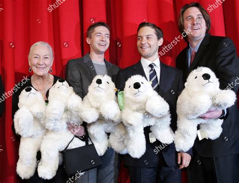 Rosemary Harris Topher Grace Tobey Maguire Editorial Stock Photo