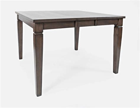 Jofran Lincoln Square Counter Height Table Medium Brown 1959 54