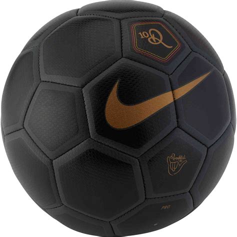 Nike 10r Menor X Training Soccer Ball Blackmetallic Gold Soccerpro