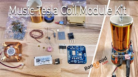 How To Assemble Music Tesla Coil Module Kit Diy Youtube