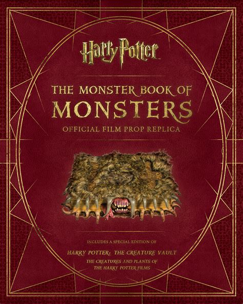 Harry Potter The Monster Book Of Monsters Official Film Prop Replica