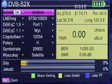 Satellite Meter S 22 Dvb Ss2s2x Spacetronik Tvsat Signal Level