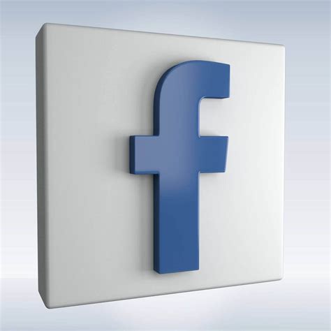 Facebook Logo Download Free 3d Model By Yanez Designs Yanez Designs