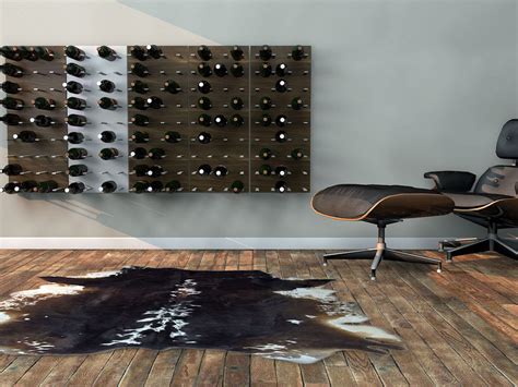 The modern, minimalist design combines premium wood stact wall mounted wine racks have individual sections that can be stacked in arrangements as large as your room space will allow or as varied as. Installing The STACT Modular Wine Storage System - Design Milk