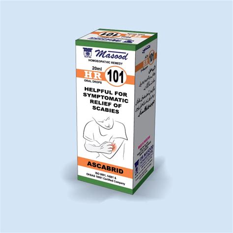 Hr101 Homeopathic Medicine For Scabies Kharsih Masood