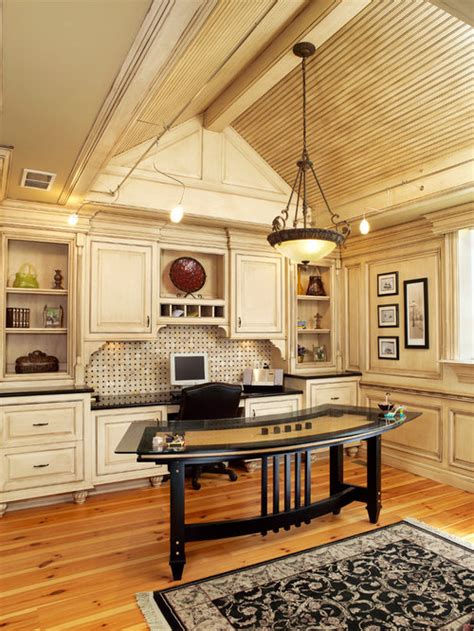 How do i build a vented cathedral ceiling? Built In Cabinet Cathedral Ceiling | Houzz