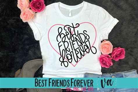 Best Friends Forever Svg 1015419 Cut Files Design Bundles