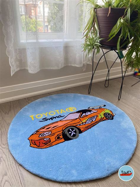 2 Fast 2 Furious Rug Fast And Furious Supra Rug Etsy