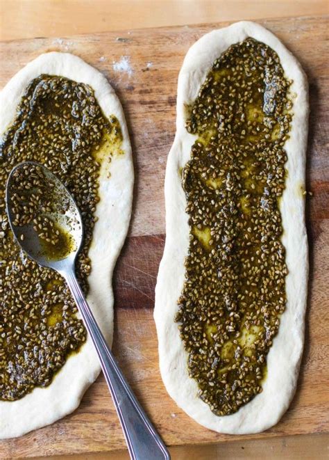 Maneesh is a middle eastern flatbread perfect to eat hummus or tzatziki even lalabneh. Man'oushe | Recipe | Lebanese recipes, Middle eastern ...