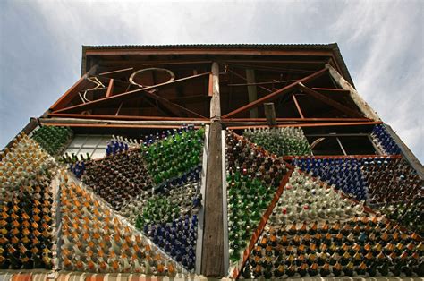 House Made Almost Entirely Of Salvaged Bottles This Belongs In A Museum