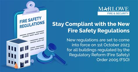 Stay Compliant With New Fire Safety Regulations That Came Into Force On