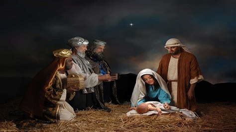 Christmas Nativity Wallpapers Wallpaper Cave